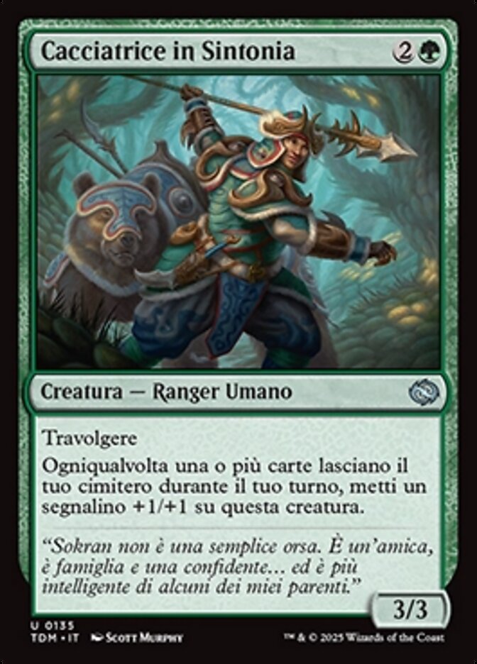 Cacciatrice in Sintonia