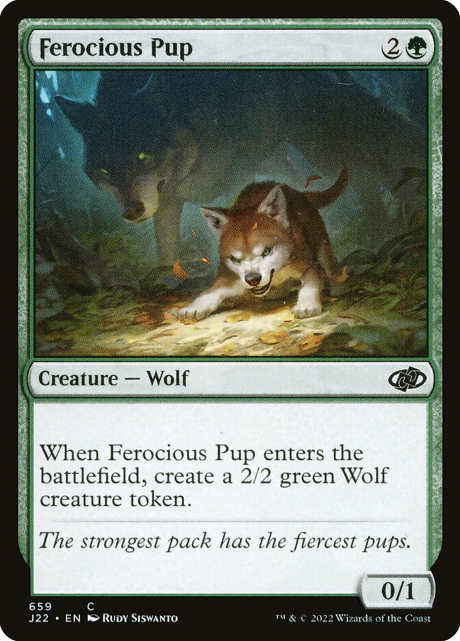 Ferocious Pup (Jumpstart 2022 #659)