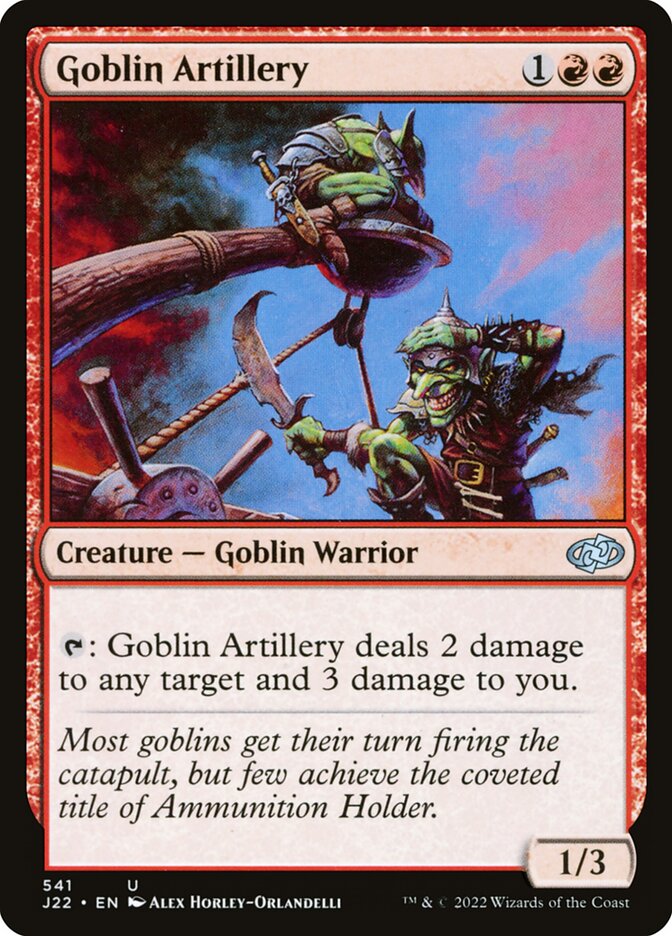 Goblin Artillery (Jumpstart 2022 #541)