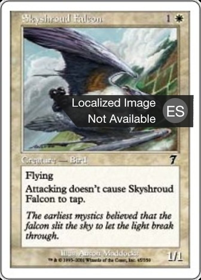 Skyshroud Falcon (Seventh Edition #45)