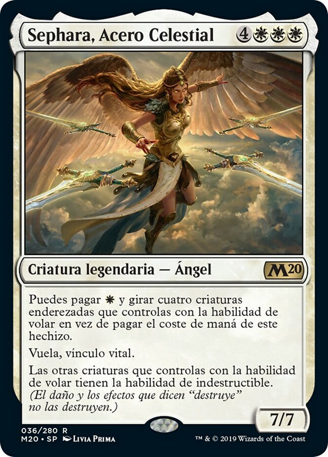 Sephara, Sky's Blade (Core Set 2020 #36)