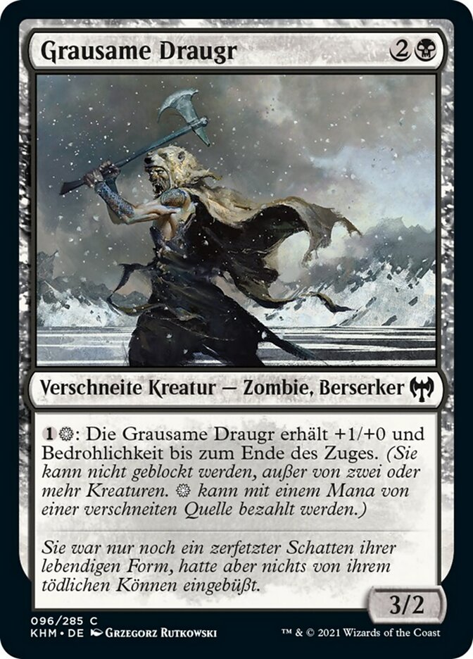 Grim Draugr (Kaldheim #96)
