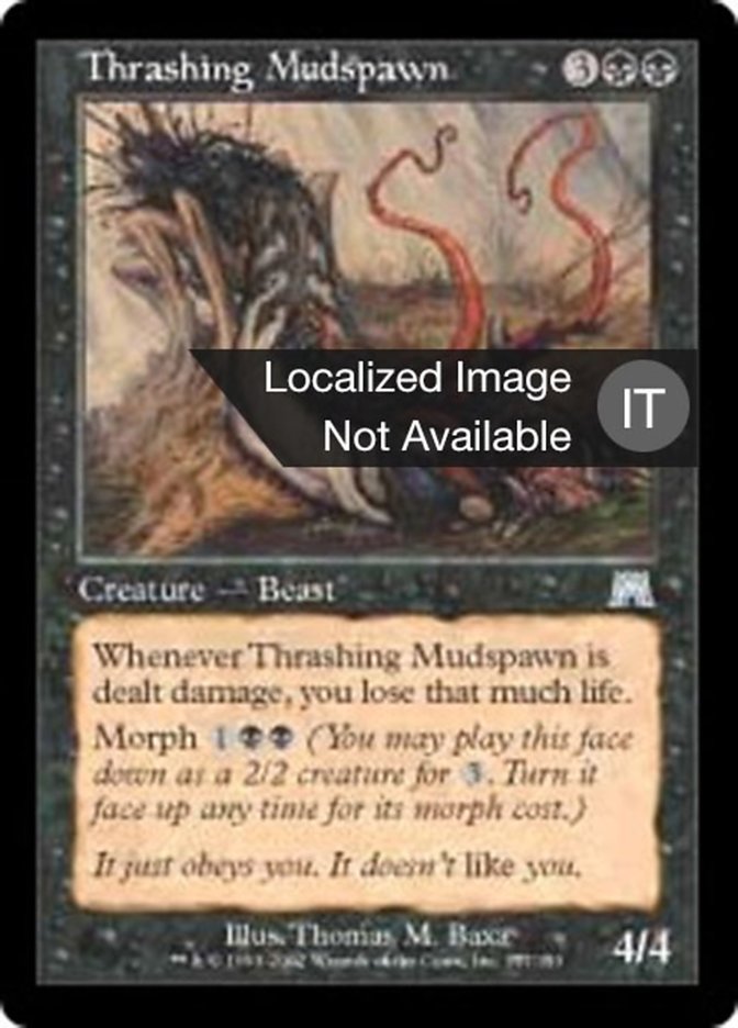 Thrashing Mudspawn (Onslaught #177)