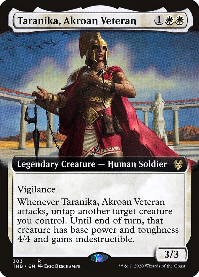 Taranika, Akroan Veteran (Theros Beyond Death #303)