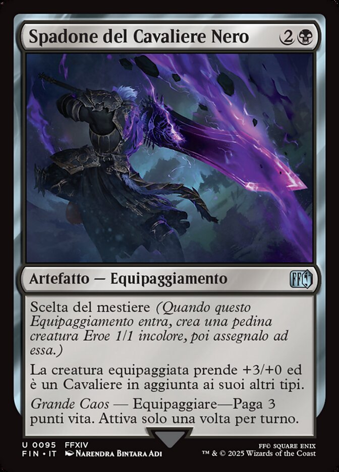 Spadone del Cavaliere Nero