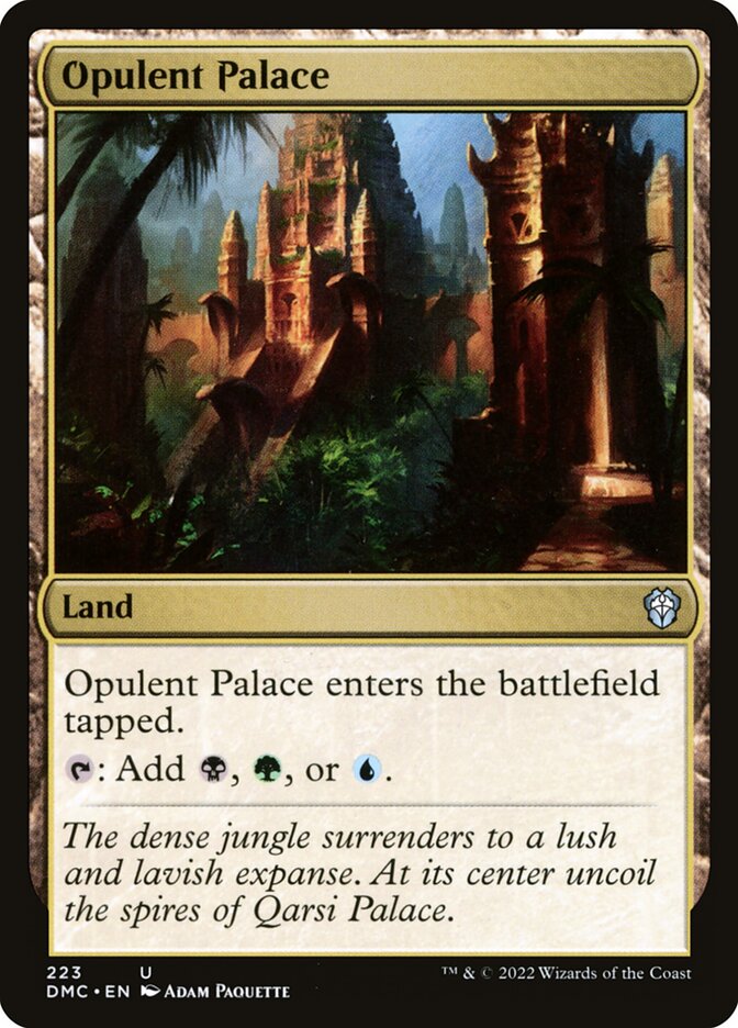 Opulent Palace (Dominaria United Commander #223)