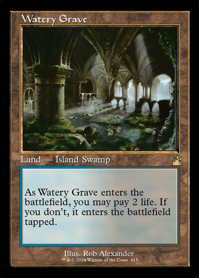 Watery Grave (Ravnica Remastered #415)