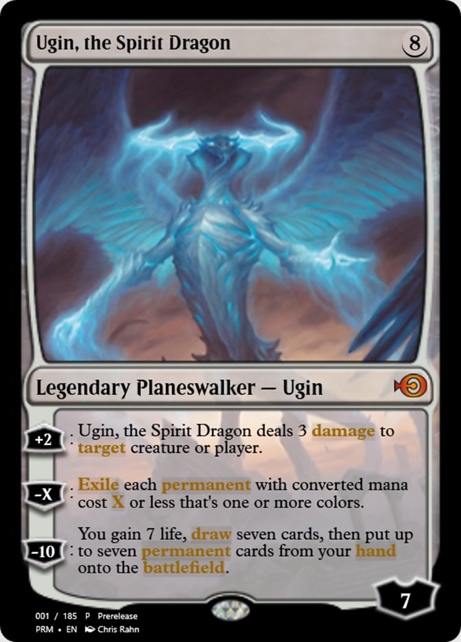 Ugin, the Spirit Dragon (Magic Online Promos #55763)