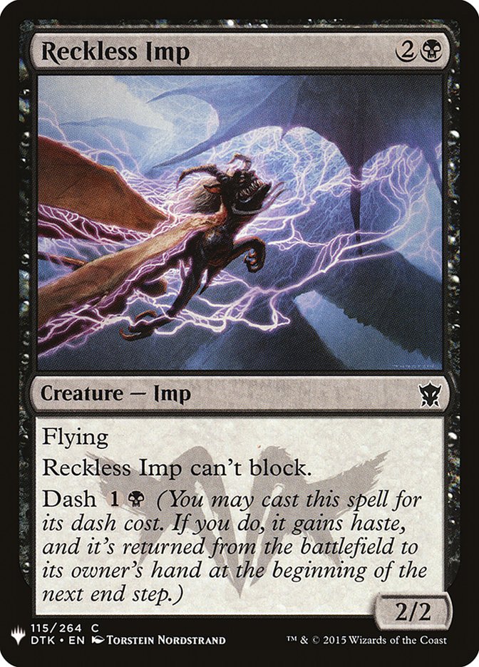 Reckless Imp (The List #DTK-115)