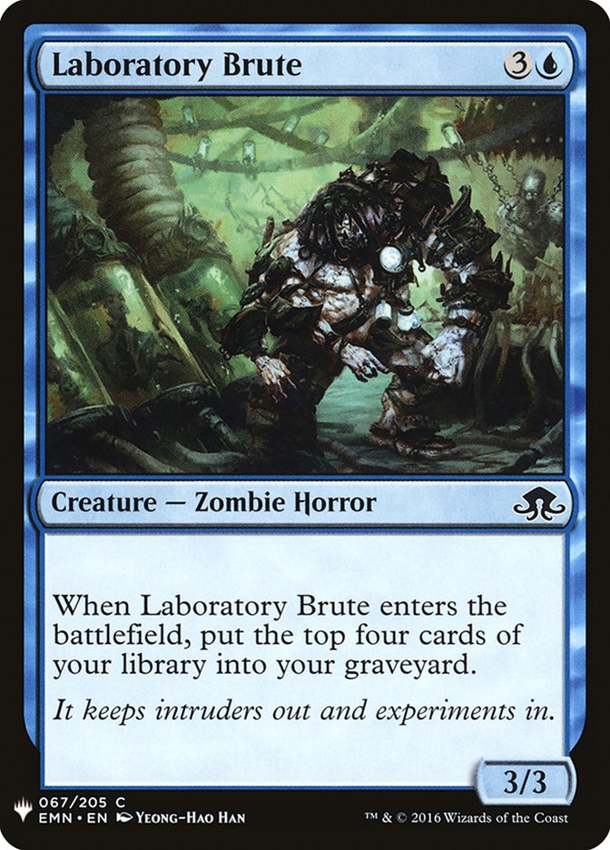 Laboratory Brute (The List #EMN-67)