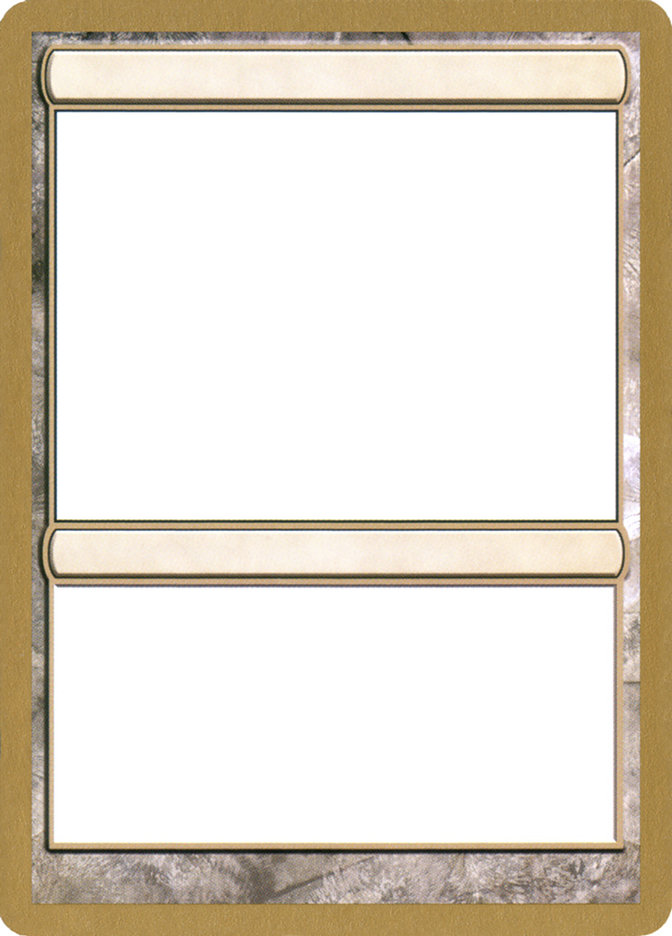 Blank Card (World Championship Decks 2003 #00)