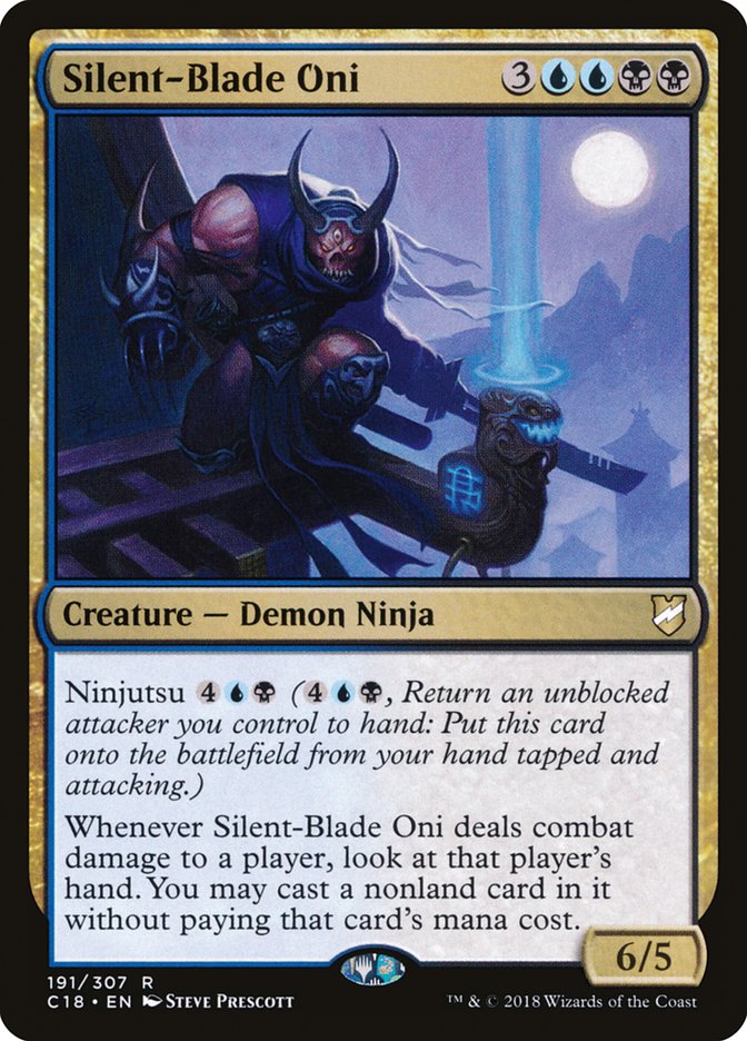 Silent-Blade Oni (Commander 2018 #191)
