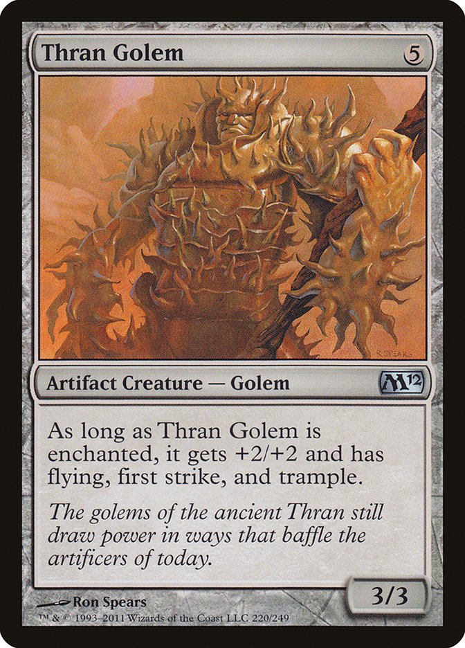 Thran Golem (Magic 2012 #220)