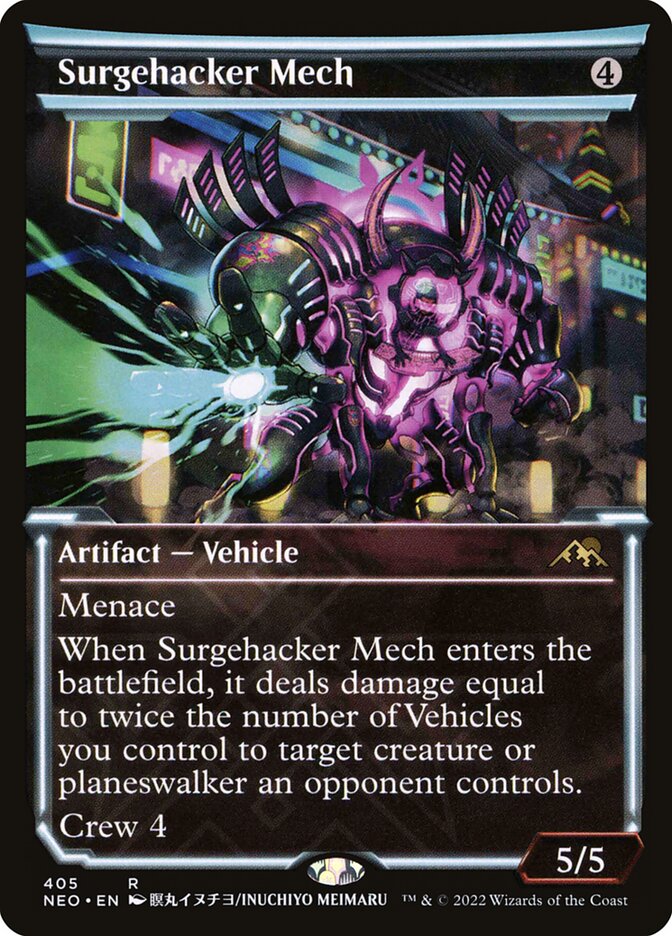 Surgehacker Mech (Kamigawa: Neon Dynasty #405)