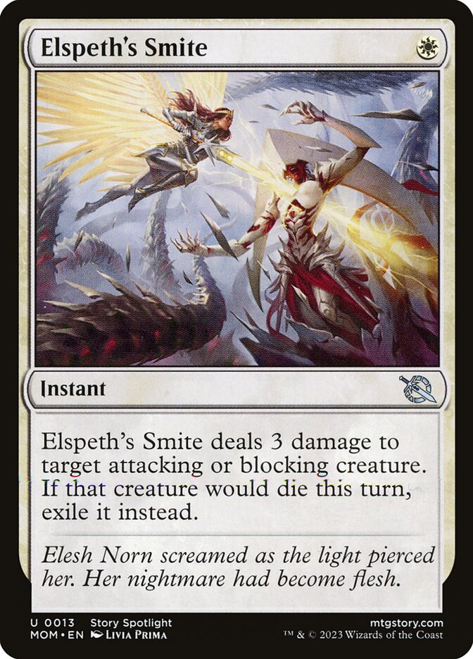 Elspeth's Smite (March of the Machine) Magic: The Gathering