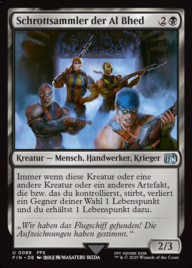 Schrottsammler der Al Bhed