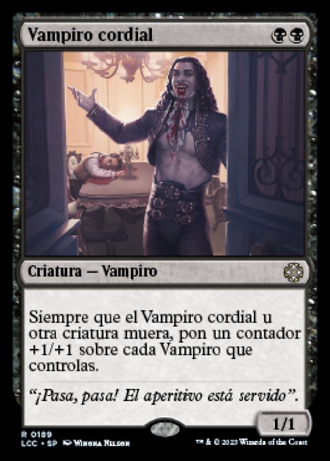 Cordial Vampire (The Lost Caverns of Ixalan Commander #189)