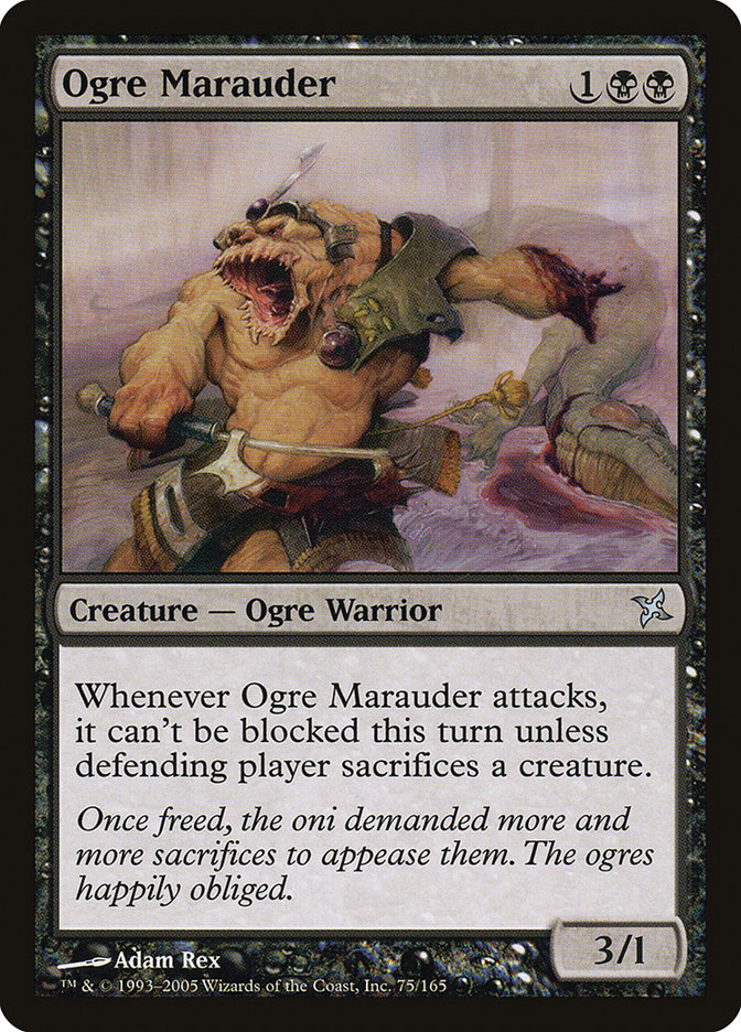 Ogre Marauder (Betrayers of Kamigawa #75)