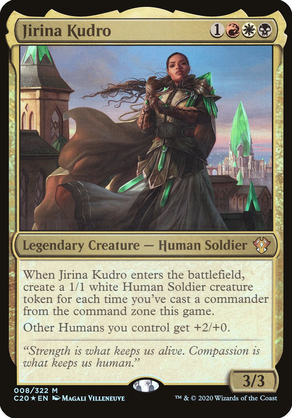 Jirina Kudro (Commander 2020 Oversized #8)