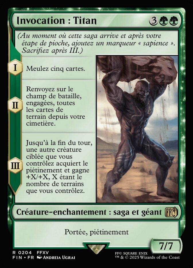 Invocation : Titan