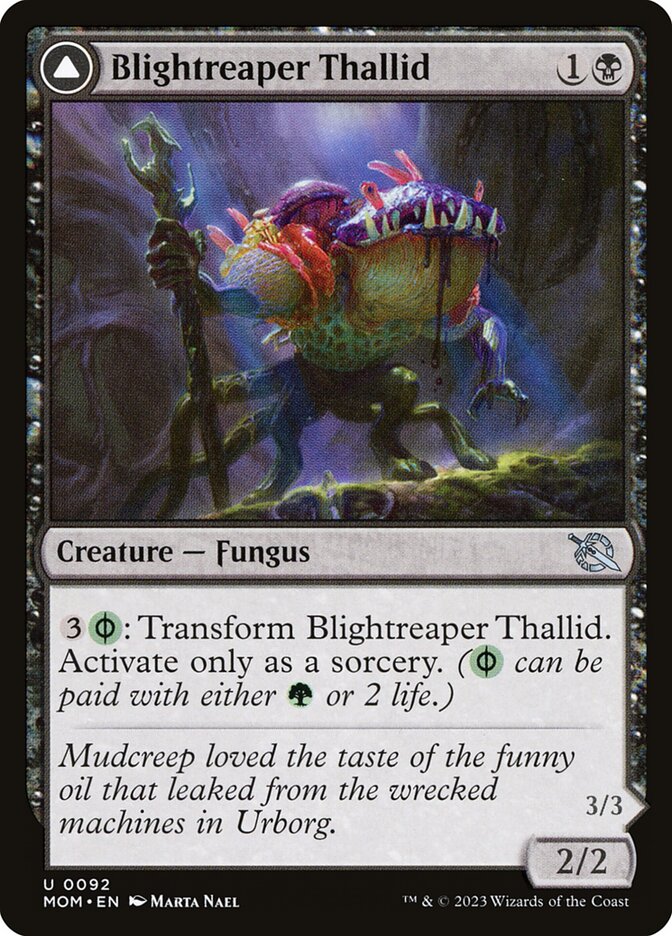 Blightreaper Thallid // Blightsower Thallid (MOM)