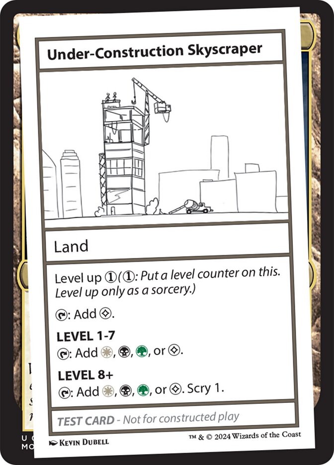 Under-Construction Skyscraper (Mystery Booster 2 #383)