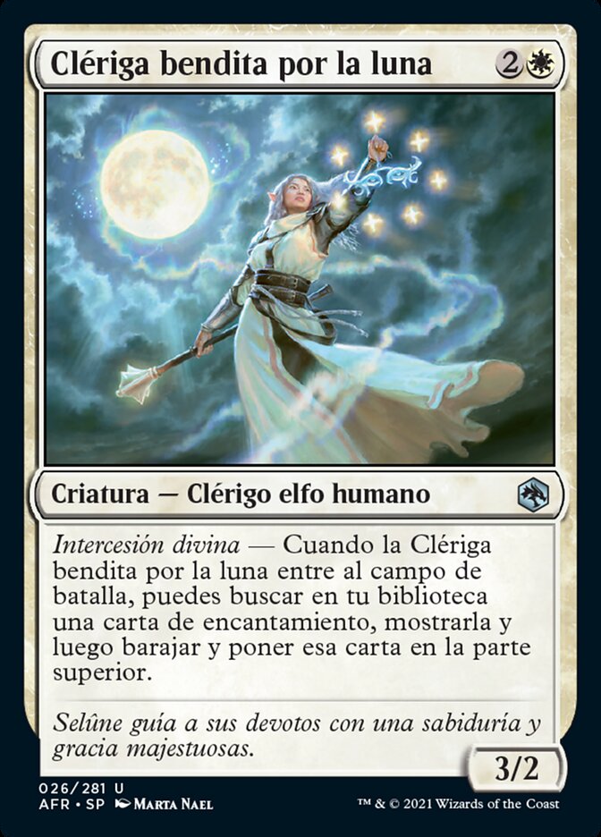 Clériga bendita por la luna