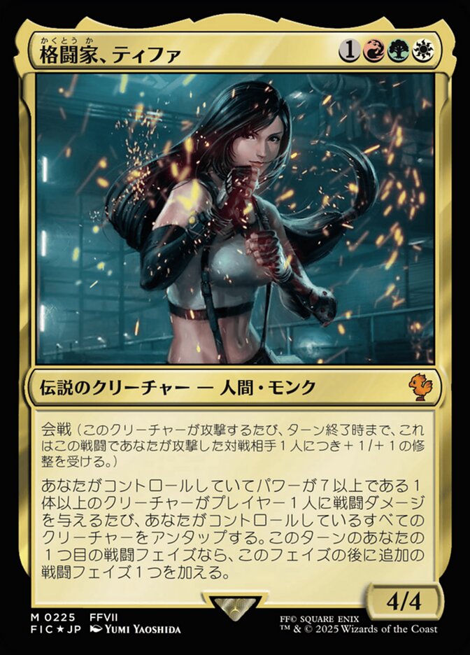 格闘家、ティファ