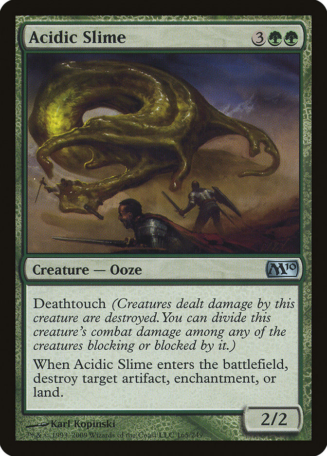 Acidic Slime (Magic 2010 #165)