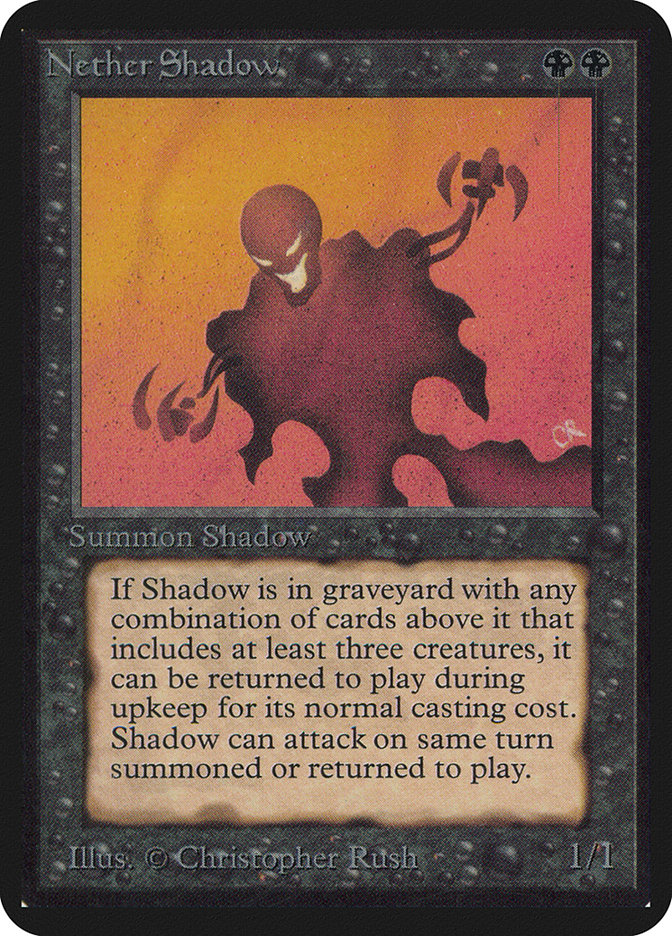 Nether Shadow (Limited Edition Alpha #116)