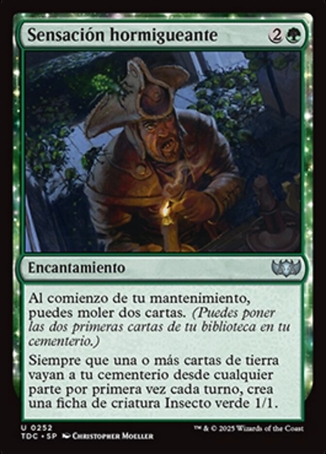 Sensación hormigueante