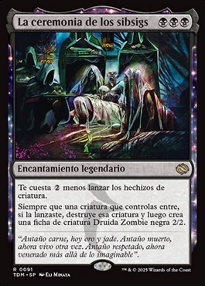 La ceremonia de los sibsigs