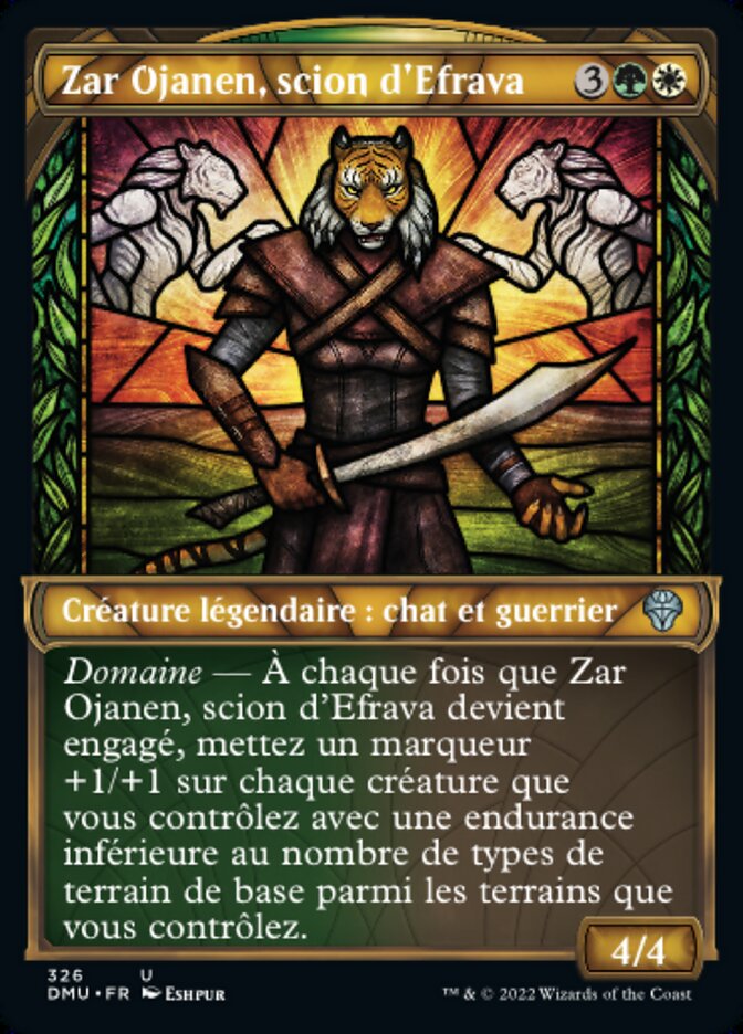 Zar Ojanen, Scion of Efrava (Dominaria United #326)