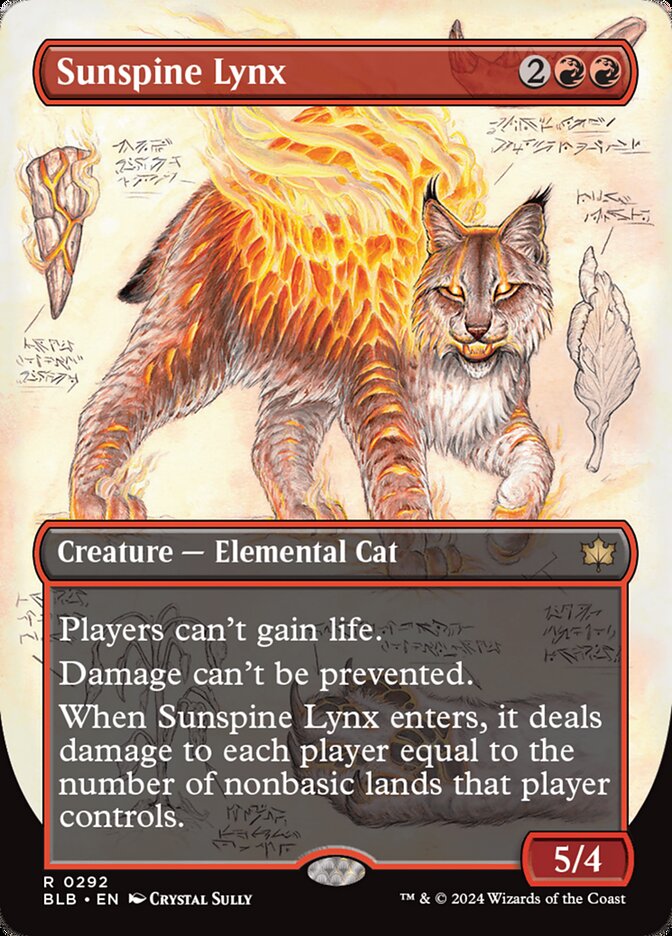 Sunspine Lynx (Bloomburrow #292)