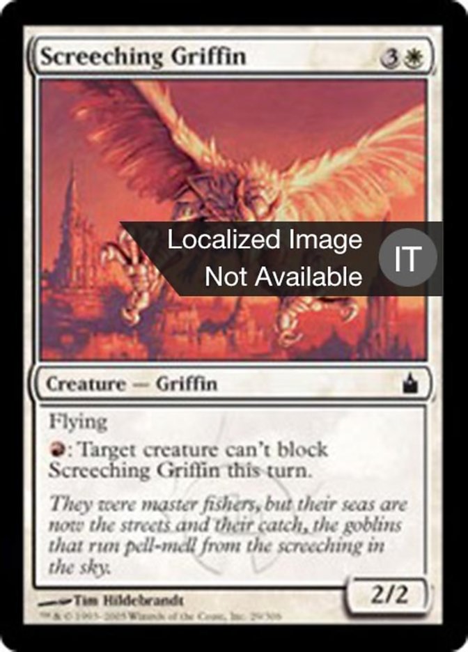 Screeching Griffin (Ravnica: City of Guilds #29)