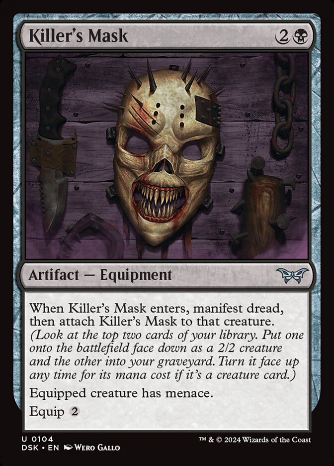 Killer's Mask (Duskmourn: House of Horror #104)