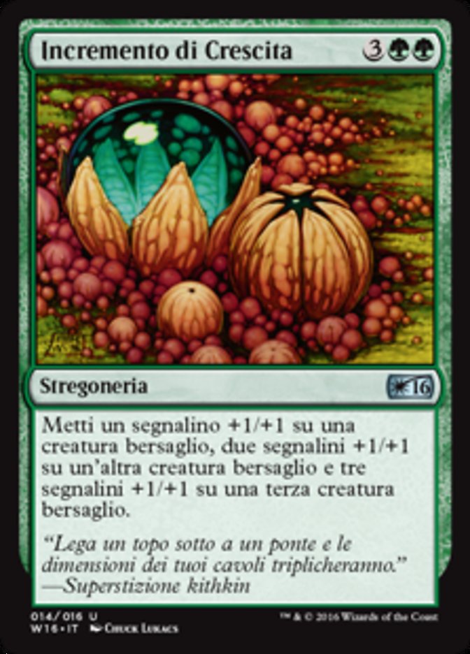 Incremental Growth (Welcome Deck 2016 #14)
