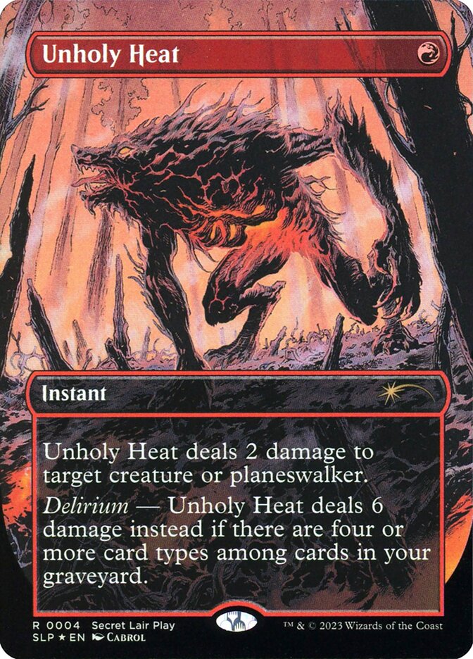 Unholy Heat (Secret Lair Showdown #4)