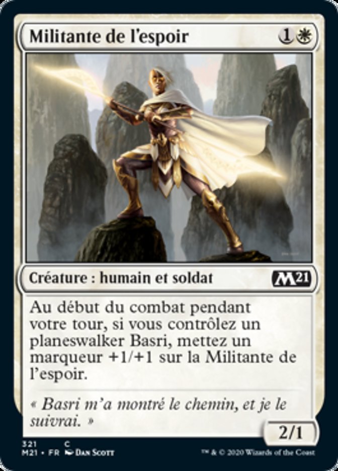 Adherent of Hope (Core Set 2021 #321)