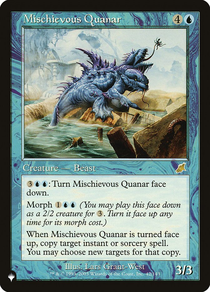 Mischievous Quanar (The List #SCG-42)