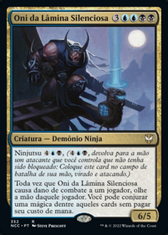 Silent-Blade Oni (New Capenna Commander #352)