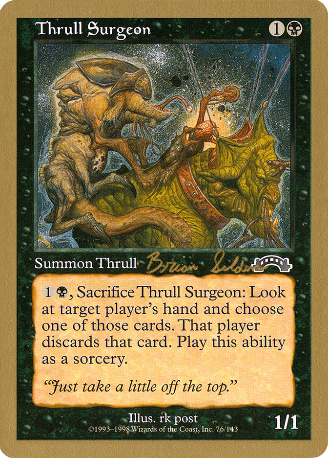 Thrull Surgeon (World Championship Decks 1998 #bs76)