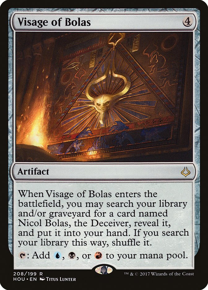 Visage of Bolas (Hour of Devastation #208)