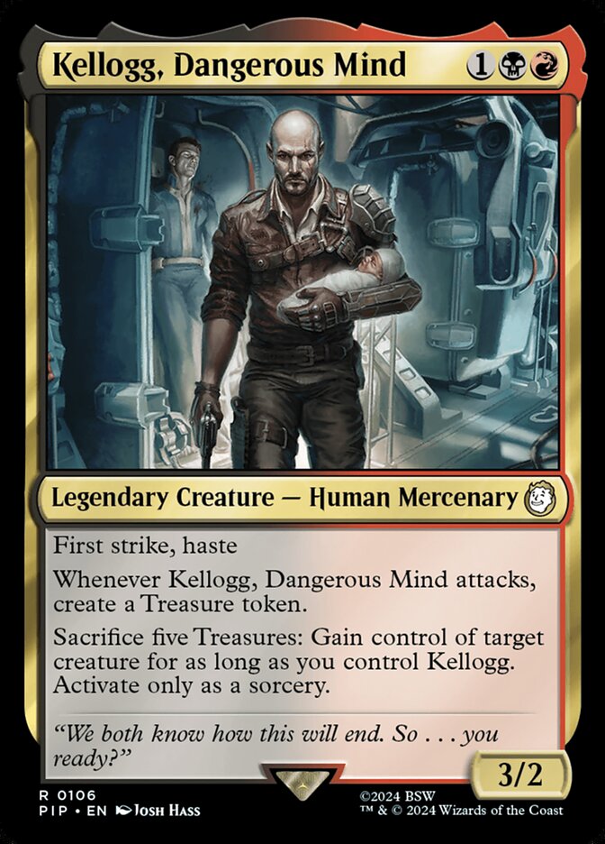 Kellogg, Dangerous Mind (Fallout #106)