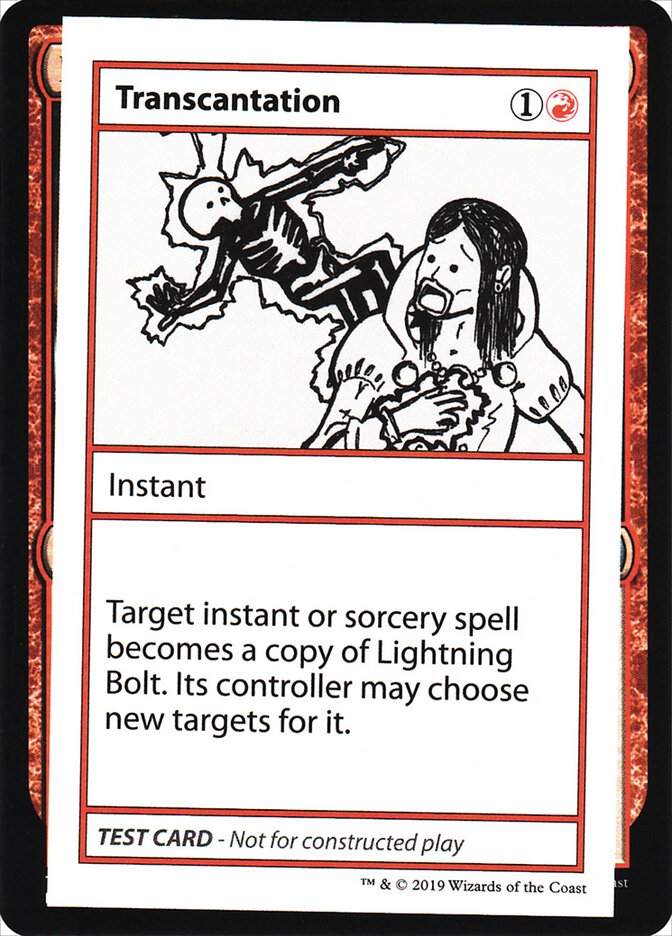 Transcantation (Mystery Booster Playtest Cards 2021 #67)