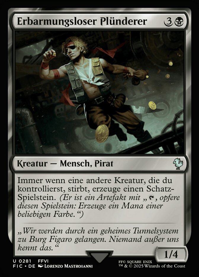 Erbarmungsloser Plünderer