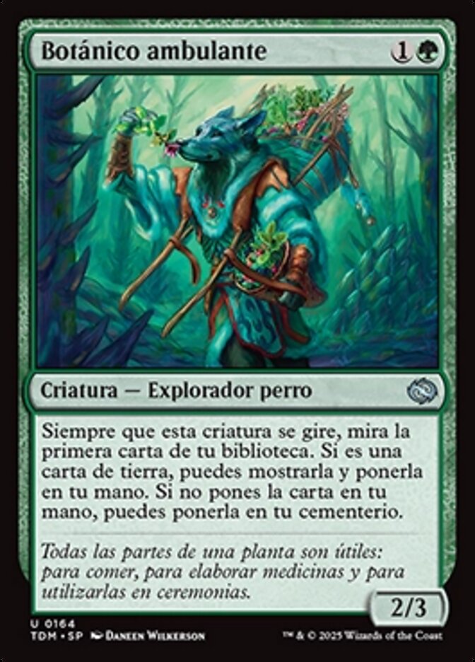 Botánico ambulante