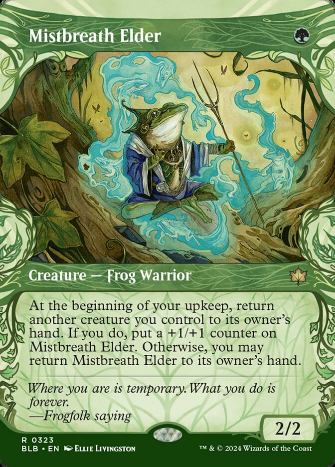 Mistbreath Elder (Bloomburrow #323)