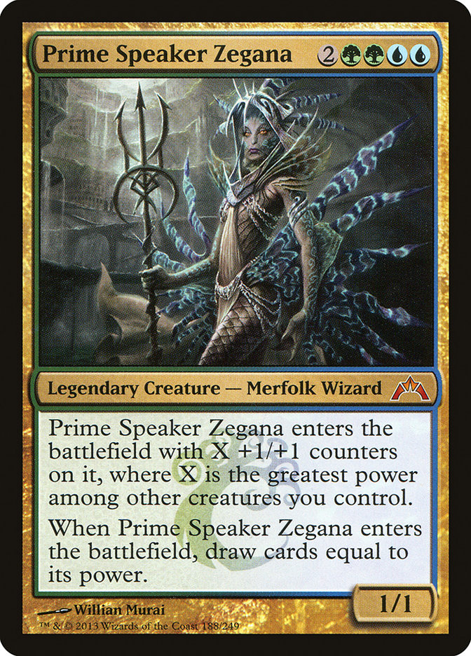Prime Speaker Zegana (Gatecrash #188)