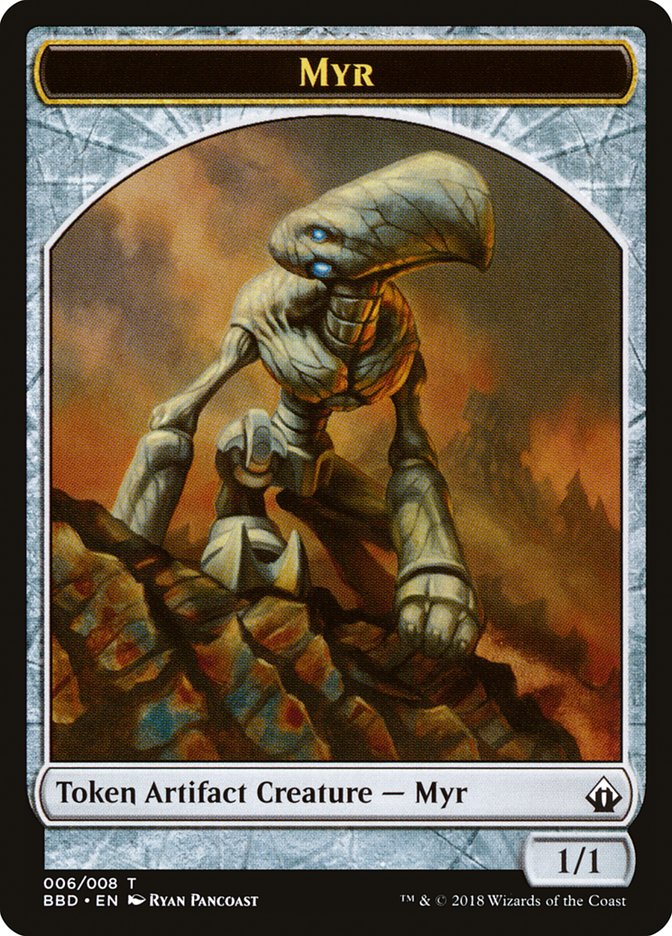 Myr (Battlebond Tokens #6)
